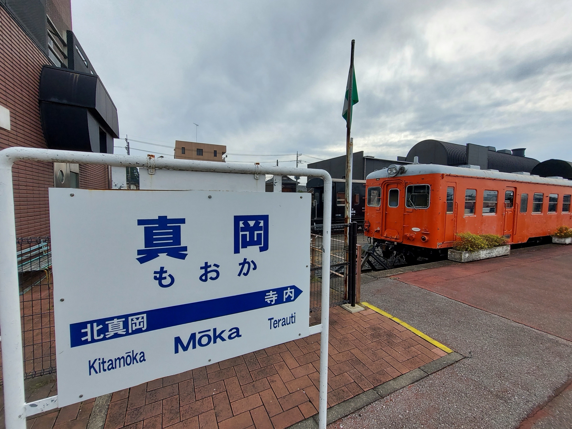 真岡駅のキハ20形