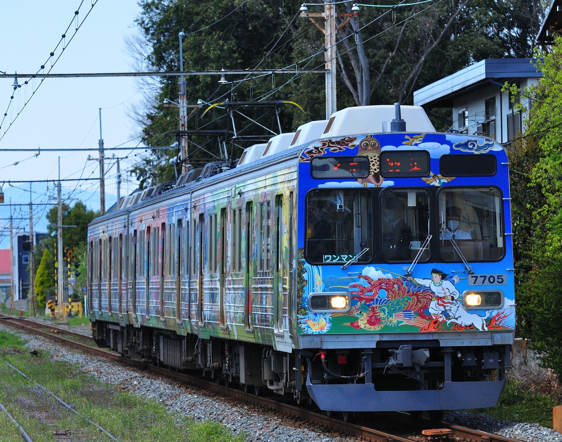 秩父鉄道　7500系　ラッピング車