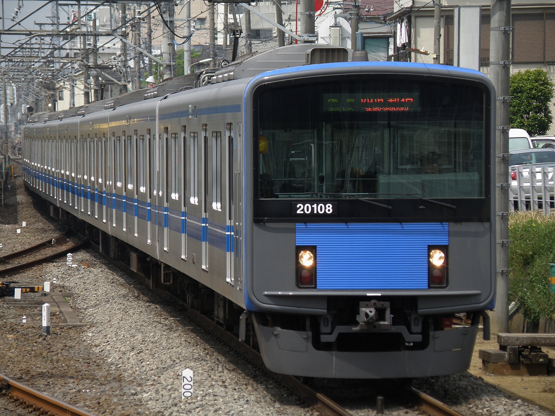 今回リニューアルが発表された西武鉄道20000系車両