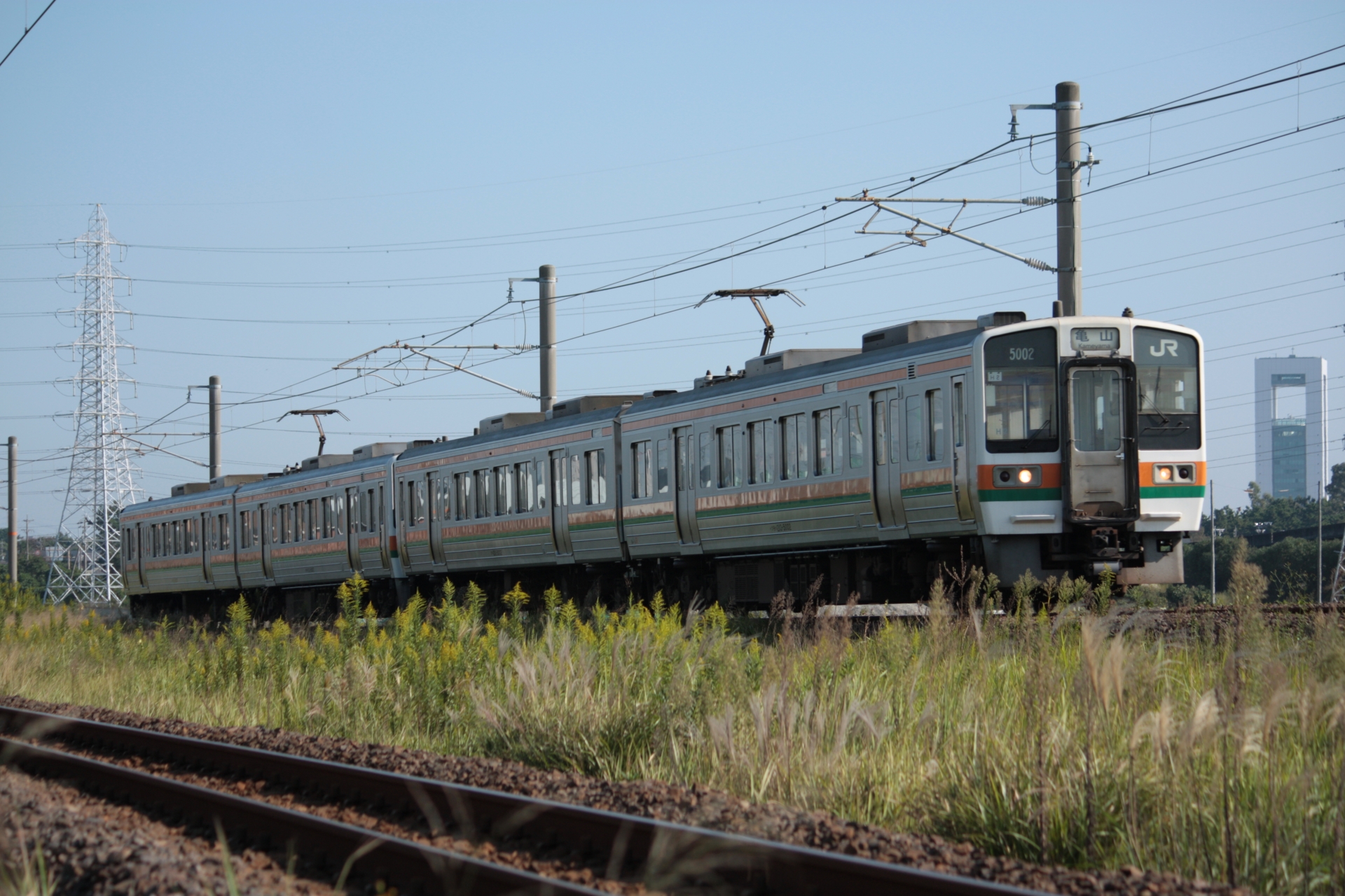 関西本線213系普通列車