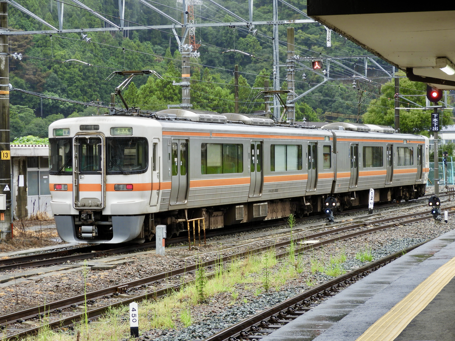 飯田線313系　中部天竜駅