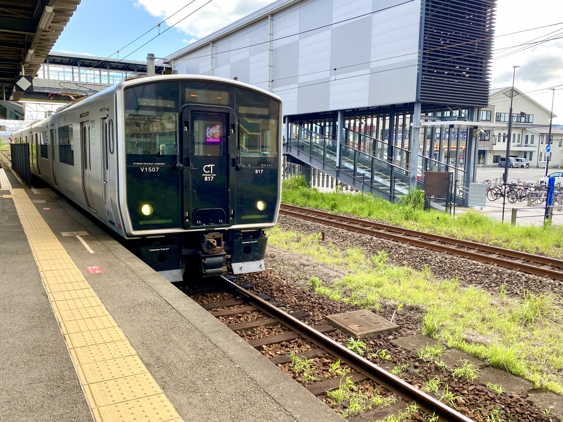 鹿児島本線817系　宇土駅