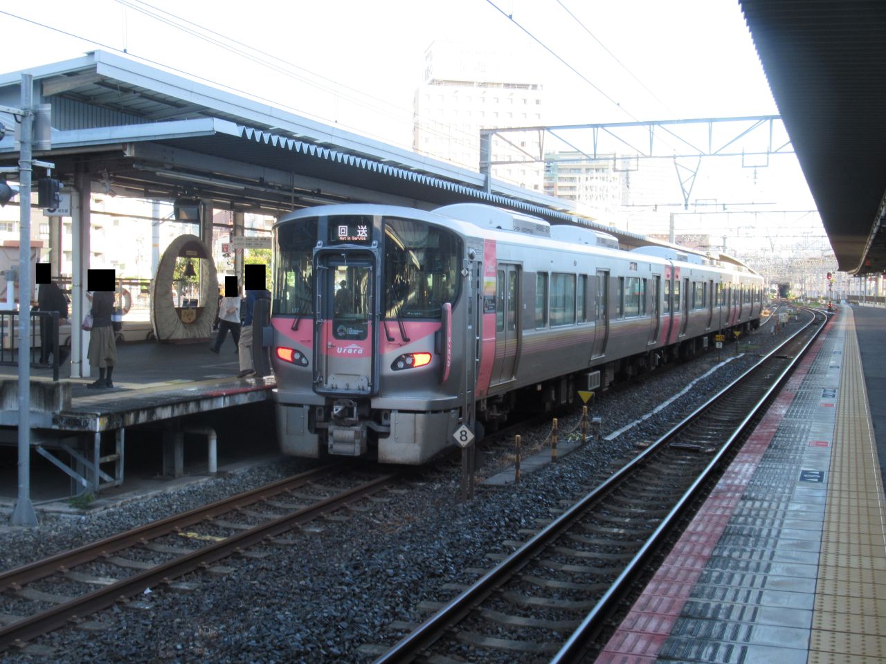 227系Urara　岡山駅5番のりば