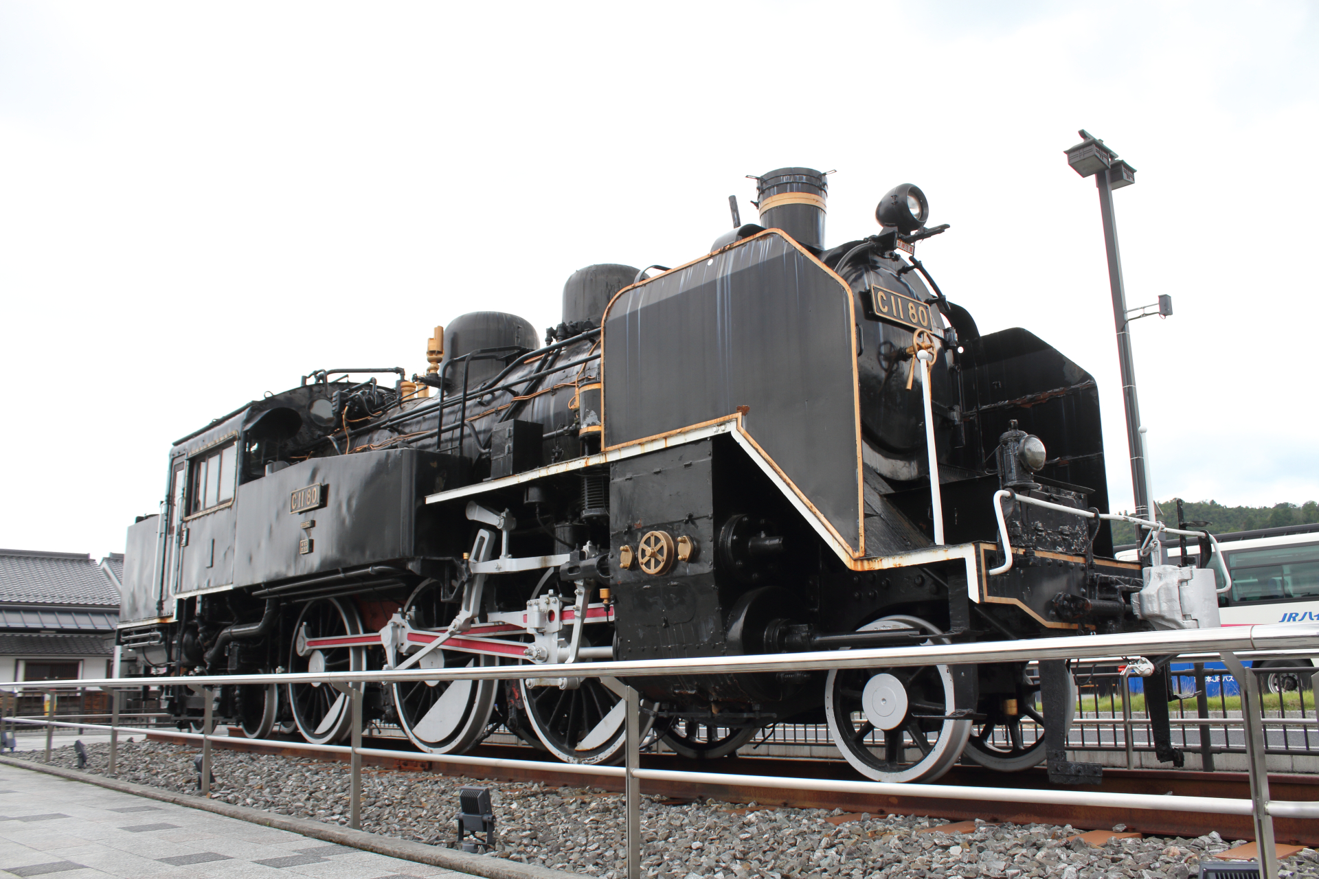 C11-80号機　津山駅