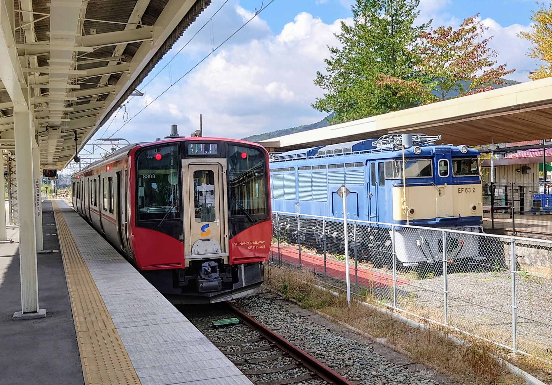 しなの鉄道SR1系300番台　軽井沢駅