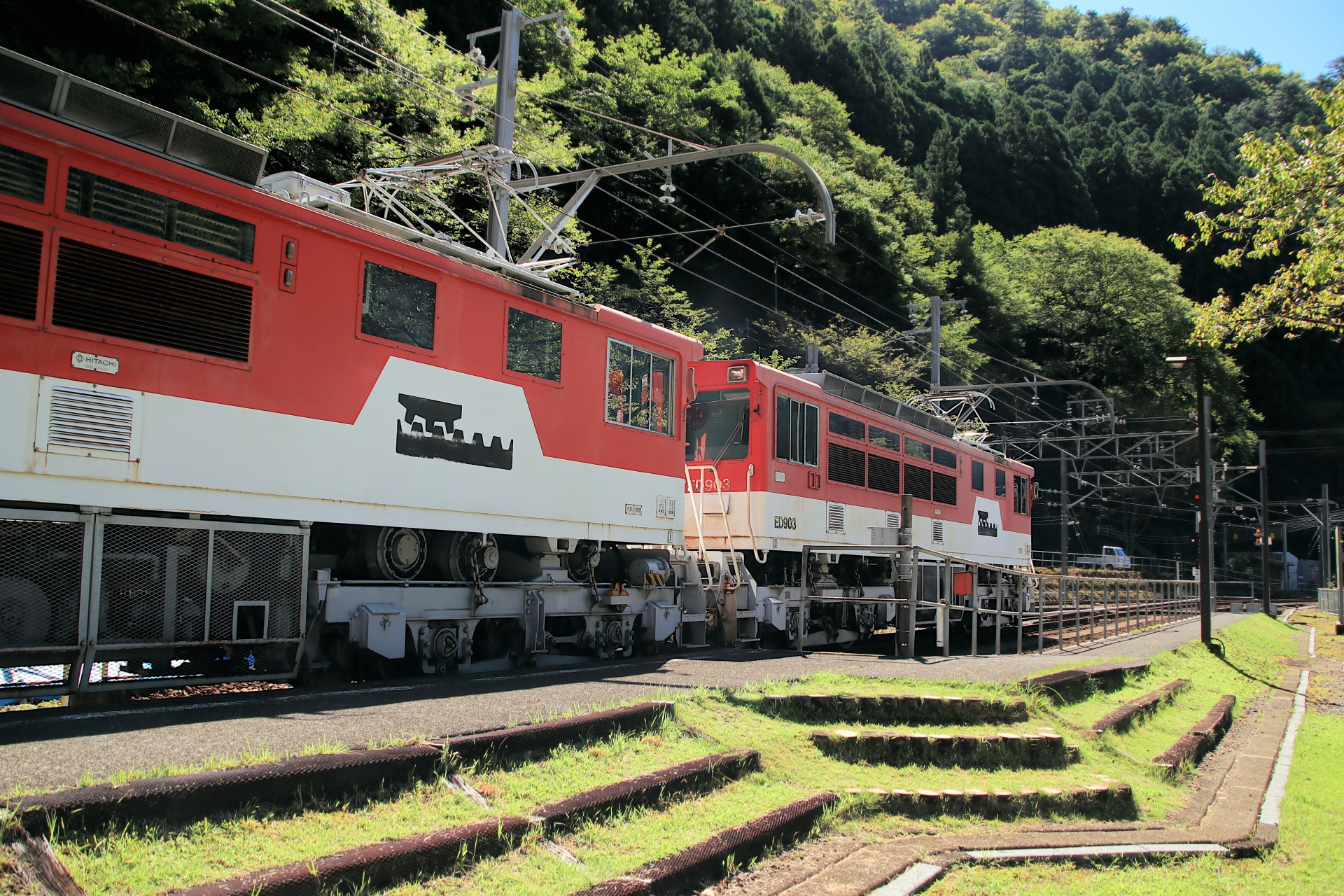 大井川鐡道井川線のアプト機関車