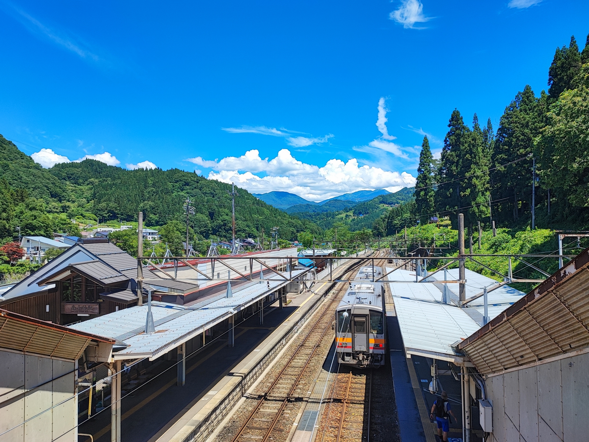 大糸線南小谷駅　JR西日本キハ120形