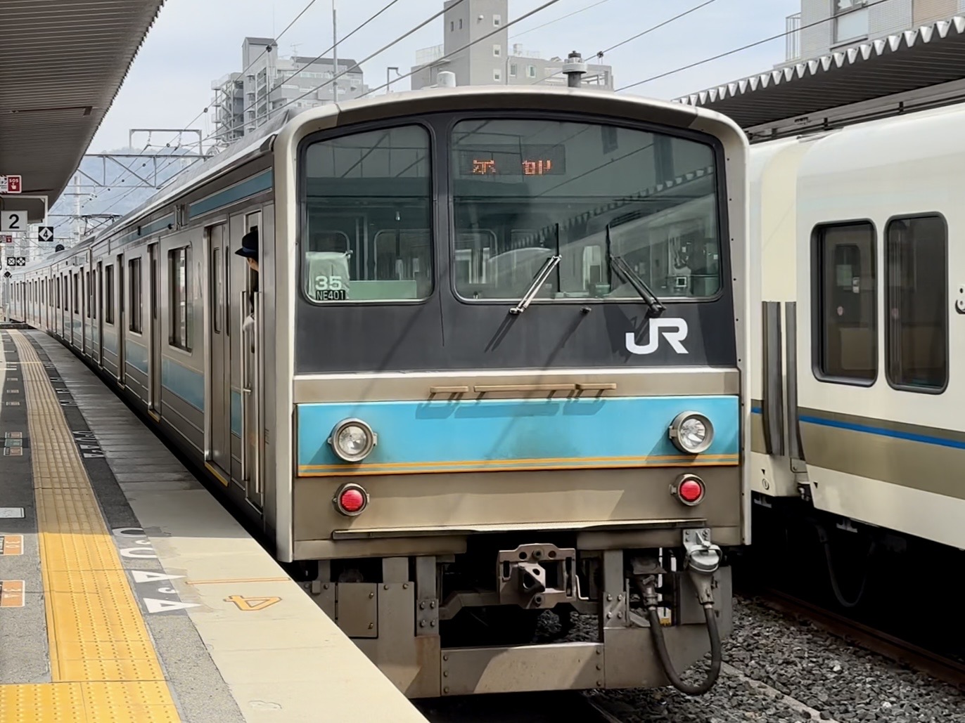 奈良線205系0番台　宇治駅