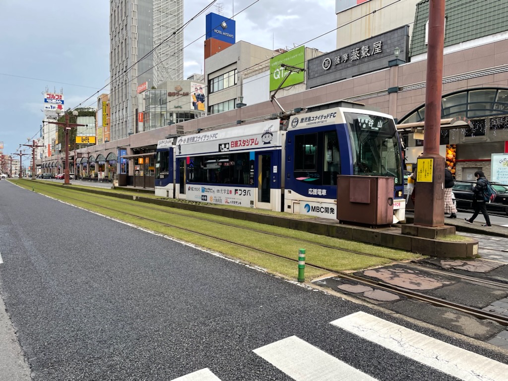 鹿児島市電　天文館